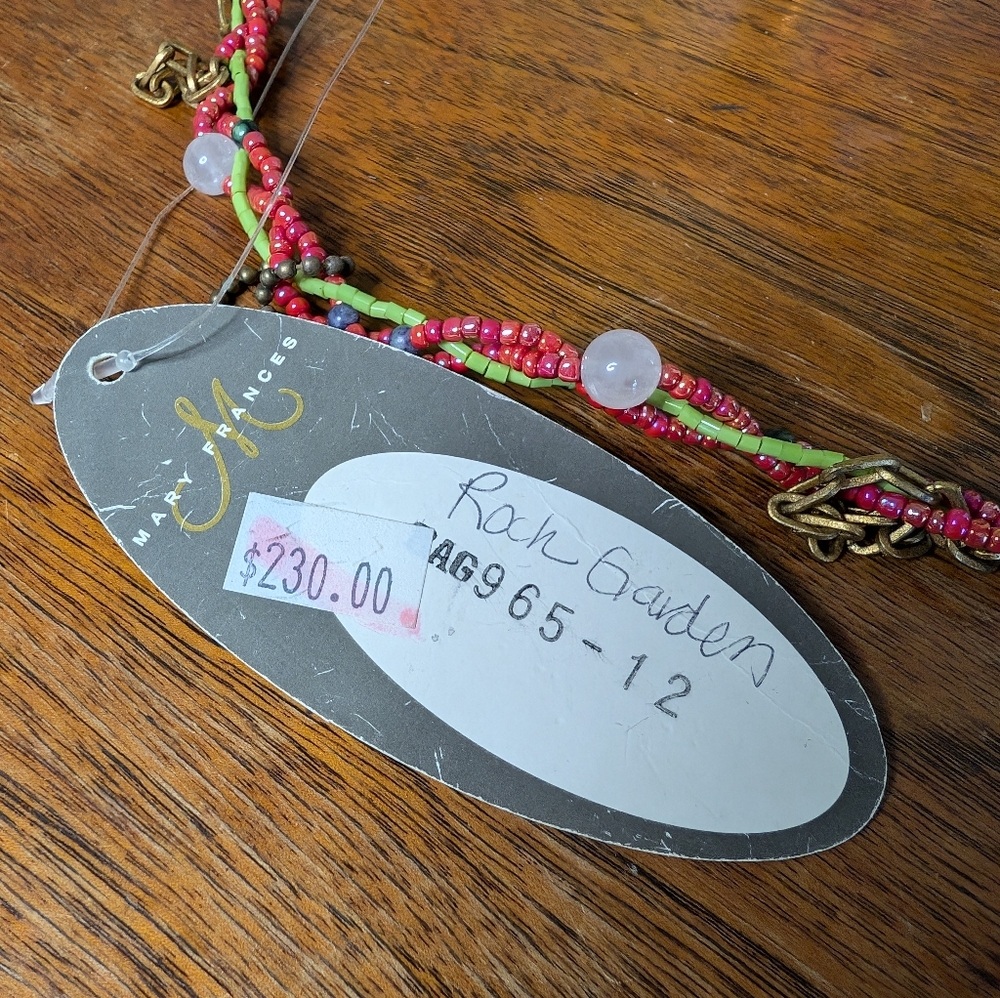 Mary Frances beaded Purse With Duster - Picture 6 of 15